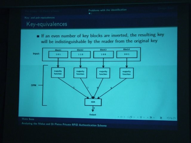 DSCF5078.jpg - Mate Soos: "Analysing the Molva and Di Pietro Private Authentication Scheme"