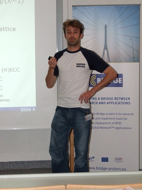 DSCF5241.jpg - Benedikt Gierlichs: "Power analysis on NTRU Implementations for RFIDs: First results"